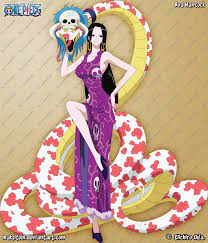 manga one piece shichibukai empress boa hancok エース ワンピース バジリスク キャラクタースケッチ