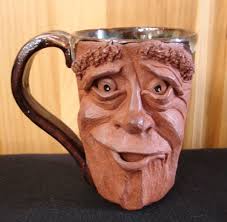 Mug Designs With Faces Spicytec Pottery Mugs Pottery Mugs