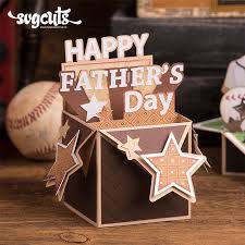 Download Happy Father S Day Box Card 2 49 Svg Files For Cricut Silhouette Sizzix And Sure Cuts A Lot Svgcuts Com