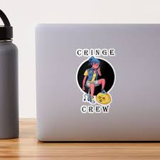 Cringe Crew: Cringecore Sticker for Sale by JacTheCannibal 