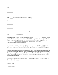 29 Best Nursing Resignation Letters Samples Templatearchive