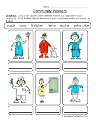 Community Worksheet Word Bank Have Fun Teaching Social Studies Worksheets Social Studies Communities