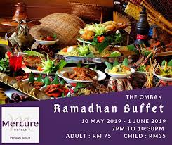 Enjoy up to 40% ramadan buffet discount at fave. Berbuka Puasa Di The Ombak Ramadan Buffet Mercure Hotel Pulau Pinang Lia Hasty
