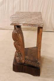 Living room corner table design carved wooden coffee table 9 living room area, bedroom area , lobby area , hotel lobby. Classical Period American Carved Eagle Console Table W Marble Top Circa 1820 For Sale At 1stdibs