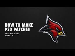How To Make A Realistic Embroidered Patch Badge Mockup In Photoshop Tutorial Youtube Embroidery Logo Sports Design Sports Logo Design