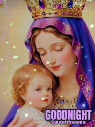 Mother Mary, pray for us all.❤️🌹 Have a Blessed Night my dear friends and  families.❤️🌹