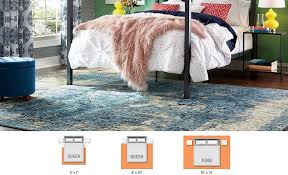 Area rugs are not meant to cover the entire. Rug Sizes For Your Space The Home Depot