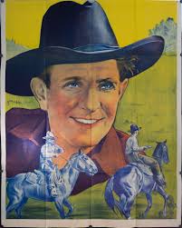 1939 Feud of the Range 3-Sheet Movie Poster