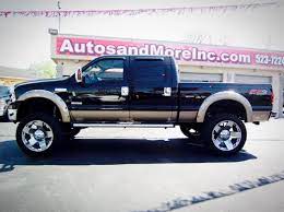 Autosandmore On Instagram 2006 F250 Lariat Custom Show Truck Lifted Ford F250 Diesel 4x4 Truck Forsal Ford Super Duty Trucks Trucks Super Duty Trucks