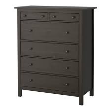 A wide variety of styles, sizes and materials allow you to easily find the perfect dressers & chests for your home. Hemnes 6 Drawer Chest Black Brown 42 1 2x51 5 8 Ikea