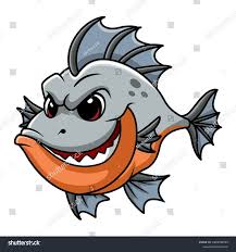 Piranha Cartoon Photos, Images & Pictures | Shutterstock