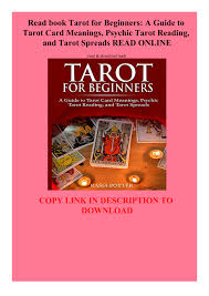 Click download or read online button to get the ultimate guide to tarot card meanings book now. Read Book Tarot For Beginners A Guide To Tarot Card Meanings Psychic Tarot Reading And Tarot Spreads Read Online Joesph Faustin Flip Pdf Anyflip