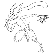 Pokemon Ash Greninja Coloring Pages To Print Pokemon Coloring Pages Pokemon Coloring Pokemon Coloring Sheets