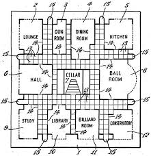 Classic clue/cluedo features nine rooms. Archive Of Affinities Anthony Ernest Pratt Cluedo Board Game Patent