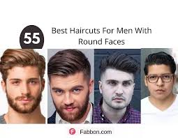 Image result for round face haircut men