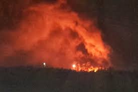 Home città metropolitana di bari bari bari: Pauroso Incendio Sulla Andria Barletta Fiamme E Fumo Invadono La Zona