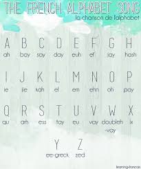 Learning Francais Click The Picture To Hear The Tune I Learnt I Still Remember It So It Must Be Good Knowin French Alphabet French Flashcards Learn French