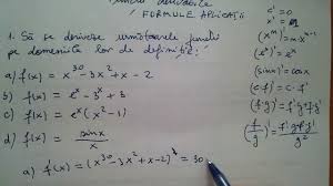 Derivate Derivata Unei Functii Intr Un Punct Formulele Derivatelor Functiilor Elementare Functii Derivabile Videomeditatii