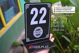 Inginnya sih kena nomor buat byr hutang. 12 Ide Nomor Meja Cafe Restoran Rumah Makan Restoran Semprotan Papan
