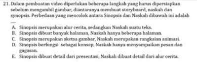 Berikut disajikan contoh teks ulasan tentang buku dalam bahasa indonesiayang disadur dari harian kompas, 28 april 2018. Perbedaan Sinopsis Dan Naskah Brainly Co Id