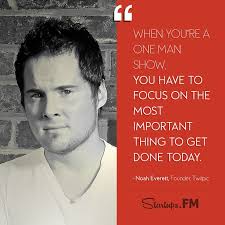 Noah Everett- The man behind @TwitPic #entrepreneur