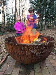 We reviewed the best propane fire pits & fire tables for 2020. Steel Fire Pit Made From A Recycled Propane Tank Custom Fire Pit Fire Pit Steel Fire Pit