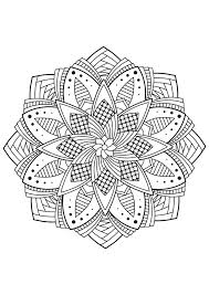 .primule girasole da colorare fiori vari natura disegni fiori da colorare e stampare gratis fiori tulipani margherite rose violette e tantissimi altri fiori da. Disegno Da Colorare Fiore Di Mandala Disegni Da Colorare E Stampare Gratis Imm 30840