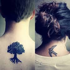 Choose the colours black and red. 25 Best Matching Tattoo Designs For Couples