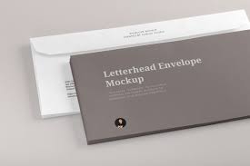 By having an exceptional, consistent stationery across a wide range of communication they become a vital part of your marketing strategy. Letterhead Envelope Mockup 01 In Stationery Mockups On Yellow Images Creative Store