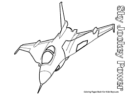 This jumbo jet airplane (transportation) coloring page features a picture of a jumbo jet airplane to color. Fighter Jet Coloring Pages Free Coloring Home