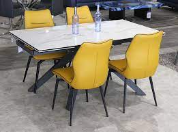 Riccardo Dining Table Edmonton Mobler Furniture Contemporary Table Design Table Dining Table