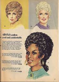 Vintage Wigs 1974 Vintage Hairstyles Hair Ads 1960s Hair