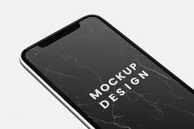 Download Premium Psd Of Black Screen Smartphone Mockup Design 524164