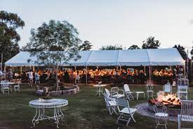 Marquee At Dusk Rustic Wedding Reception Outdoor At Driftwood Shed Terara Shed Wedding Rustic Wedding Reception Wedding Reception