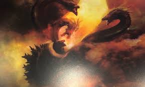 Updated Godzilla Battles Ghidorah On New Official King Of The Monsters Poster Godzilla News Godzillavskong King of the monsters, i just have to make a fanart. updated godzilla battles ghidorah on