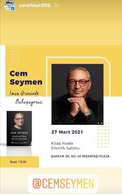 Cem seymen şöyle diyor, ceviz badem ekersek ithalatın önünü keseriz. Cem Seymen On Twitter Sevgili Dostlar Toplum Sagligi Ile Ilgili Duydugumuz Sorumluluk Geregi Imza Gunumuzu Baska Bir Tarihte Bulusmak Uzere Erteleme Karari Aldim Kitabevimizle Birlikte Yeni Tarihe Karar Verip Duyurusunu Yapacagiz Saglikli