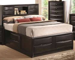 Bedroom King Size Bed With Black Color And Has A Storage Area From Smart King Bed Frame With Storage Tempat Tidur Anak Tempat Tidur Set Kamar Tidur
