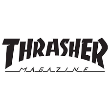 thrasher magazine logo ステッカー ロゴ ロック画面用壁紙 ステッカー