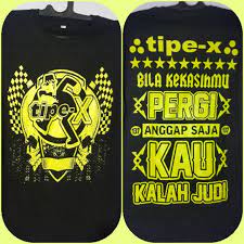 Gambar shop long sleeve tee black desain baju friends. Kaos Tipex Tipe X Xfriends Xangels 137 Shopee Indonesia