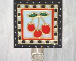 cherry kitchen theme decorative stain