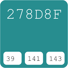 Maybe you would like to learn more about one of these? Coronado Paint 7454 Aqua Marine 278d8f Hex Color Code Rgb And Paints