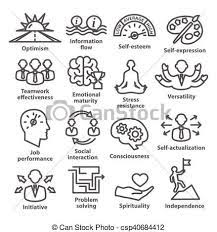 Vector Business Management Icons In Line Style Pack 06 Stock Illustration Royalty Free Illustrations Stock Clip Pen And Paper Business Management Icon