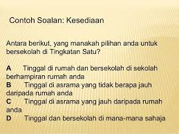 Setelah bertugas selama 23 tahun di sk patikang laut, keningau, akhirnya saya ditukarkan ke sk kawakaan, sook, keningau sebagai pk hal ehwal murid. Contoh Soalan Psikometrik Tahun 6 Viral Blog J