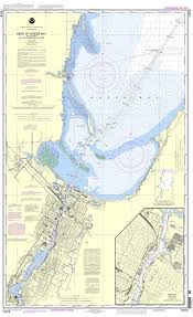 Noaa Nautical Chart 14918 Head Of Green Bay Including Fox