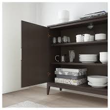 Regissor Cabinet Brown 46 1 2x43 1 4 Ikea Cabinet Ikea Adjustable Shelving