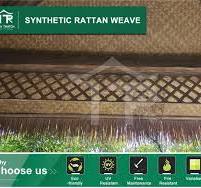 Ceiling Usage Plastic Bamboo Weave Rattan Matting Weave ...