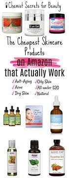 The Cheapest Skincare Products On Amazon That Actually Work Cheap Skin Care Products Anti Aging Skin Products Skin Care