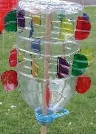 Jardin Du Vent Epouvantail De Jardin Bouteille Plastique Vent