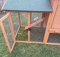 Gallinero portátil con bandeja extensible. Medidas: 1,68 x 0 ...