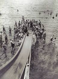 Berlin Rutsche Im Strandbad Wannsee 1929 Strandbad Historisch Berlin